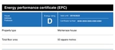 EPC Colchesster Certificate