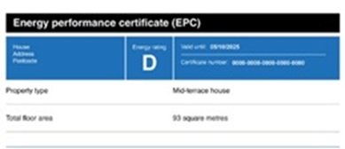 EPC Colchesster Certificate